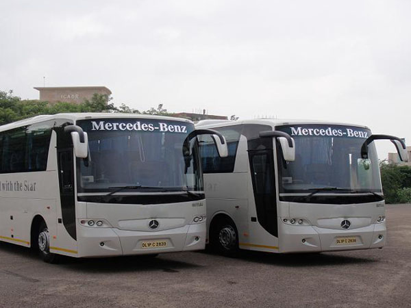 Tempo Traveller, Volvo Bus & Mercedes Benz Bus Rentals Delhi